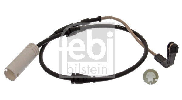 Warning Contact, brake pad wear